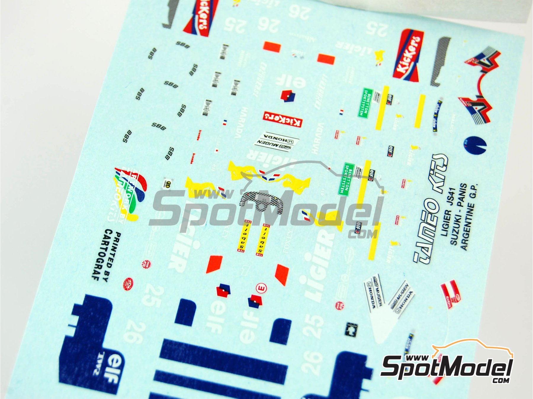 Minichamps 1/18 Scale Diecast - 180 950025 Ligier Honda JS41 A. Suzuki 7427043171888 Minichamps 1/18 Scale Diecast - 180 950025 Ligier Honda JS41 A. Suzuki 7427043171888